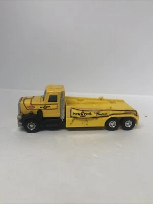 Caminhão de transporte vintage 1980 Buddy L Pennzoil Peterbilt feito no Japão - Imagem 1 de 4