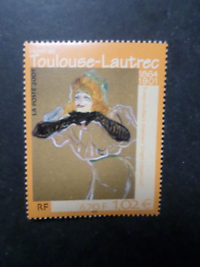 FRANCE 2001 timbre 3421 TABLEAU TOULOUSE-LAUTREC ART neuf** MNH PAINTING STAMP