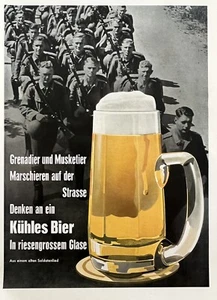 Vintage Druck Ad Kuhles Bier Bier Brauerei Deutschland 1936 - Bild 1 von 2