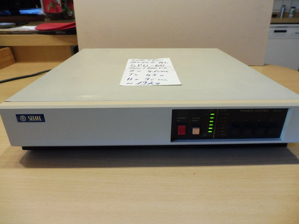 USV, SOLTEC USV  700 VA, neue Akku´s - Bild 1 von 4