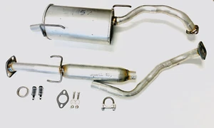 Fits : 2014 - 2017 Nissan Versa Note 1.6L (Hatchback) Muffler and Resonator - Picture 1 of 2