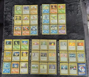 Pokemon Karten KOMPLETTES BASISSET 86 NON HOLO KARTENSET - EX/NM IT - Bild 1 von 20