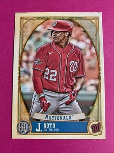 🐶 2021 Topps Gypsy Queen #54 Juan Soto Washington Nationals