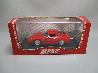 LE6316 BEST 9394 Voiture 1/43 Porsche Abarth stradale 1980 rouge - Photo 1/4
