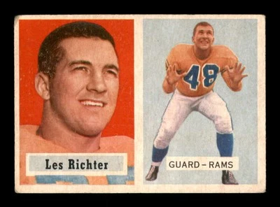 1957 Topps #10 Les Richter   VG X3378293 - Image 1 of 3