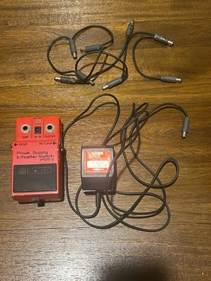 Boss Roland PSM-5 Guitar Pedal Power Supply & Master Switch - Tested W/ Cables - Image 1 of 4
