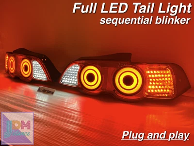 marc0071 JDM 本田 Integra DC5 R 型 01-04 S1 全 LED 尾灯顺序 — 第 1/4 张图片