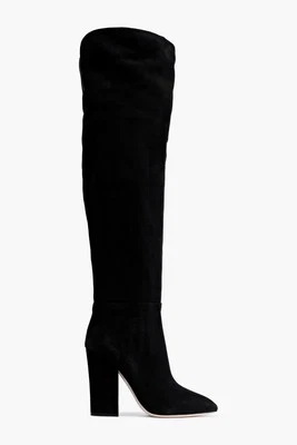 Botas de gamuza por encima de la rodilla Sergio Rossi nuevas con etiquetas Foto 1 de 3