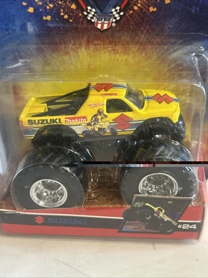 Hot Wheels Monster Jam грузовик, Suzuki Makita крючки 2006 - Изображение 1 из 4