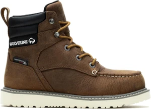 Bota de construcción WOLVERINE para mujer con cuña comercial impermeable de 6" - Imagen 1 de 6