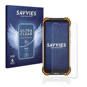 6x Folie für Doogee S58 Pro Schutzfolie Displayschutz Display Schutz Klar - Zdjęcie 1 z 11