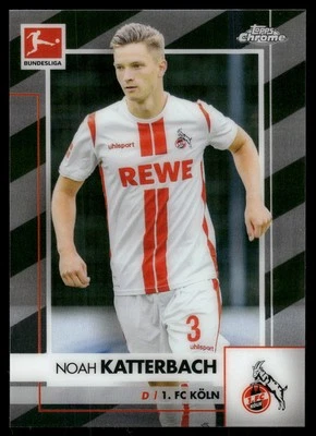 2020-21 Topps Chrome Bundesliga #52 Noah Katterbach 1. FC Koln Soccer Card - Image 1 of 2