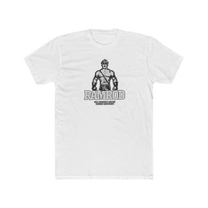 Boston RAMROD Gay leather Bar Men's Cotton Crew Tee Massachusetts - Picture 1 of 11