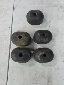 5 Spare Tire Rubber Impact Bumpers Jeep TJ w/ BOLTS 97-06  - Picture 1 of 4