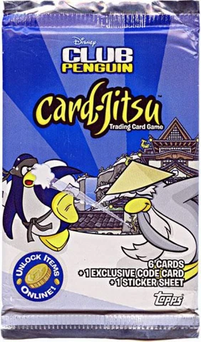 Club Penguin Card-Jitsu Series 2 Booster Pack Cover
