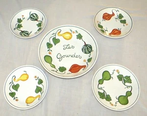 William Sonoma Les Gourdes Set of FIVE Pasta Bowls - Picture 1 of 4