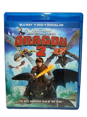 How to Train Your Dragon 2 (DVD, Blu-ray, 2014, 3-Disc Set) - Image 1 of 2