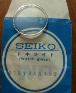 Original Seiko 215T04also Plastic Glass with Lens - Picture 1 of 3