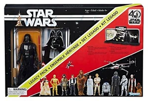 Star Wars Black Series Action Figure Darth Vader 40th Ann. Legacy Pack 15 cm - Foto 1 di 2