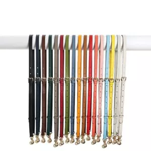 Bandolera de hombro de cuero genuino correa ajustable de repuesto - Imagen 1 de 20