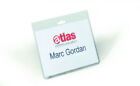 Durable Security Name Badge without Clip 60x90mm Transparent - Pack of 20