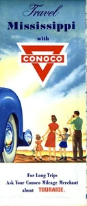 1953 Conoco Road Map: Mississippi NOS - Picture 1 of 1