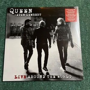 *New Sealed* Queen + Adam Lambert - Live Around The World (Vinyl, 2020) - Picture 1 of 2