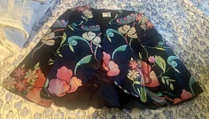 Giorgio Armani Collezioni Colorful Silk Floral Blazer Jacket 6 Scalloped Edges - Picture 1 of 7