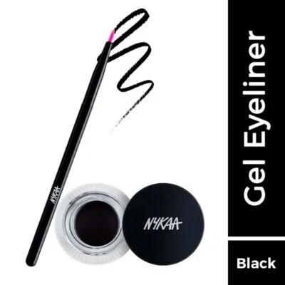 Nykaa Black Magic! Gel Eyeliner - Jet Black (3.5g) - Image 1 of 4