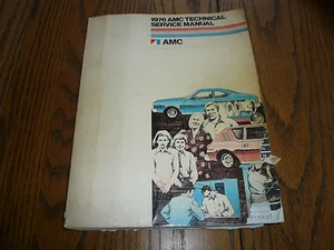 1976 AMC Technical Service Manual - OEM Vintage - Picture 1 of 2