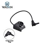 WADSN UT Hot Button 20mm Picatinny Rail Mount Switch for Crane Laser Plug - BK