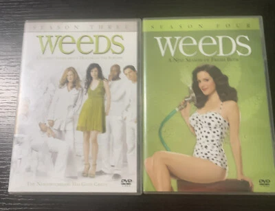 Weeds Seasons 3 & 4 DVD Box Sets Seasons Three  Four Mary Louise Parker - Image 1 of 4