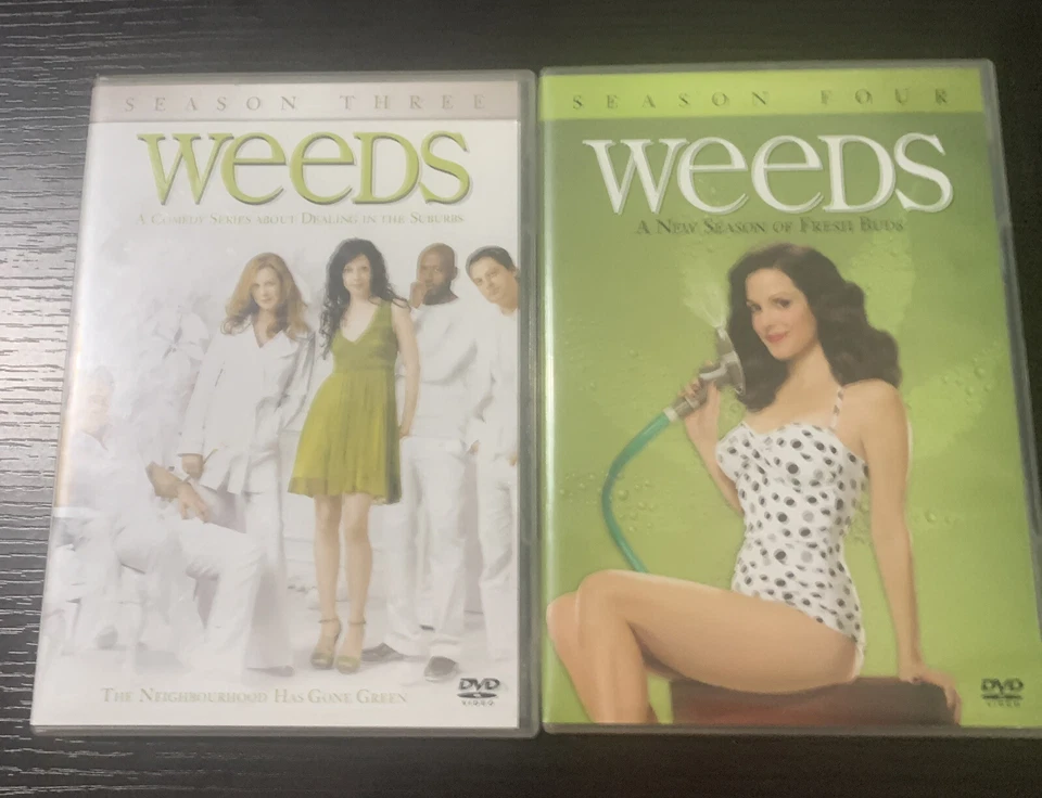 Weeds Seasons 3 & 4 DVD Box Sets Seasons Three  Four Mary Louise Parker - Image 1 of 4