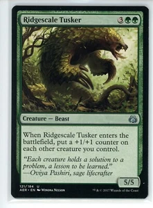 RIDGESCALE TUSKER Aether Revolt #121 AER(NM)(MTG) - Picture 1 of 1