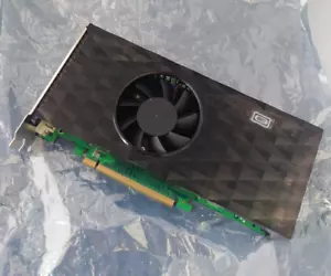 GAINWARD 9600GSO PCI-E 768MB DDR3 TV-OUT 2DVI GRAPHICS CARD - Picture 1 of 4