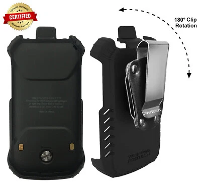 Funda flexible con clip de cinturón giratorio para anillo en D para Kyocera DuraXV Extreme E4810 TRU Foto 1 de 4