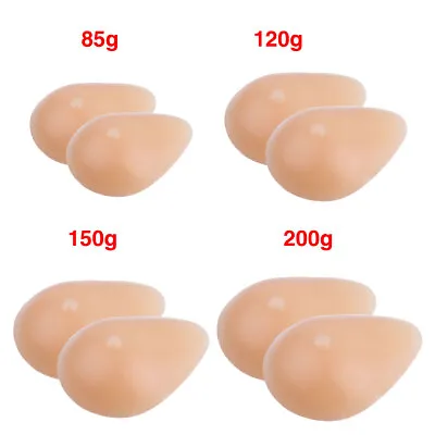 Prothèse Mammaire Silicone Mastectomie Faux Seins Crossdresser Poitrine 1 Paire • 18.17€