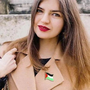 Insigne épingle drapeau palestinien Palestine revers - émail national Palestine libre - Photo 1/10