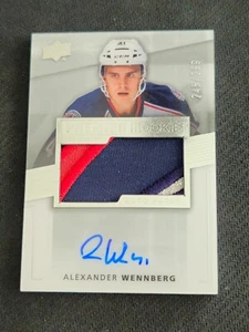 2014-15 UPPER DECK PREMIER ALEXANDER WENNBERG #118 #ed 245/299 ROOKIE AUTO PATCH - Picture 1 of 2