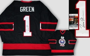 TOM GREEN SIGNED HOCKEY JERSEY ROAD TRIP MTV MOVIE BIRDHOUSE AUTOGRAPHED JSA COA - Picture 1 of 4