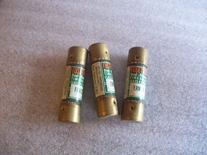 LOT OF 3 NEW  FUSETRON BUSSMANN TIME DELAY FUSES FRN 25  - Picture 1 of 1