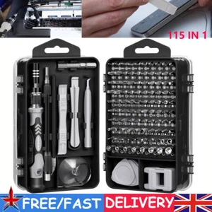 Precision Screwdriver Set Professional 115in1 Portable Magnetic Repair Tool Kit - Picture 1 of 57