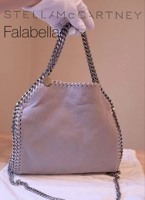 Auténtico bolso de hombro de cuero sintético Stella Mccartney Falabella gris para mujer Reino Unido Foto 1 de 4