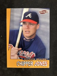 1999 Pacific Invincible Chipper Jones Seismic Force #2 Atlanta Braves HOF - Picture 1 of 2