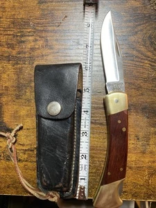 Schrade USA for Craftsman RARE Bear Paw Lockback 8.5/4.9 Knife 95233 BLEMISH - Picture 1 of 13
