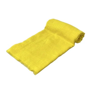 Auth LAURAASHLEY - Yellow Polyester Rayon Scarf - Picture 1 of 4