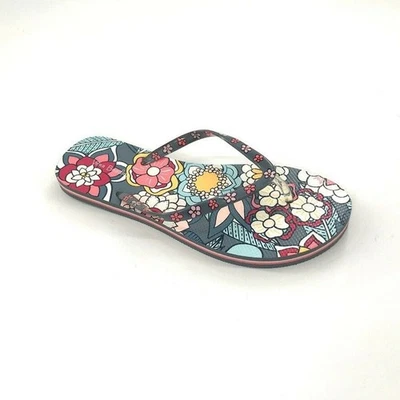 Vera Bradley Womens Flip Flop Thong Sandals Floral 9-10 - Image 1 of 4