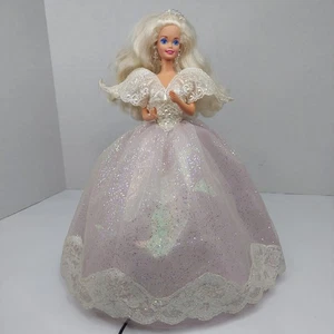 Angel Lights Barbie Doll Christmas Tree Topper Limited Edition Mattel Holiday - Picture 1 of 12