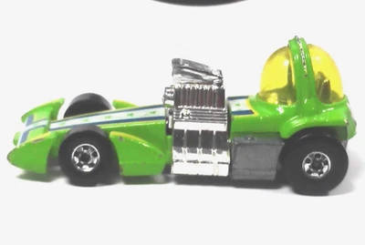Hot Wheels Bubble Gunner 1978 variante de color verde con base de Malasia #2511 Foto 1 de 4