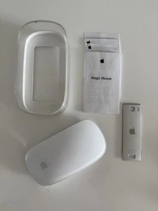 Apple A1296 Magic Mouse - Weiß MB829Z/A mit OVP & Anleitung - Bild 1 von 8